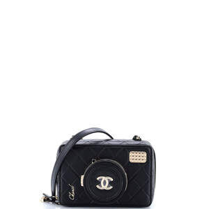 Chanel Coco Click Camera Bag Quilted Lambskin